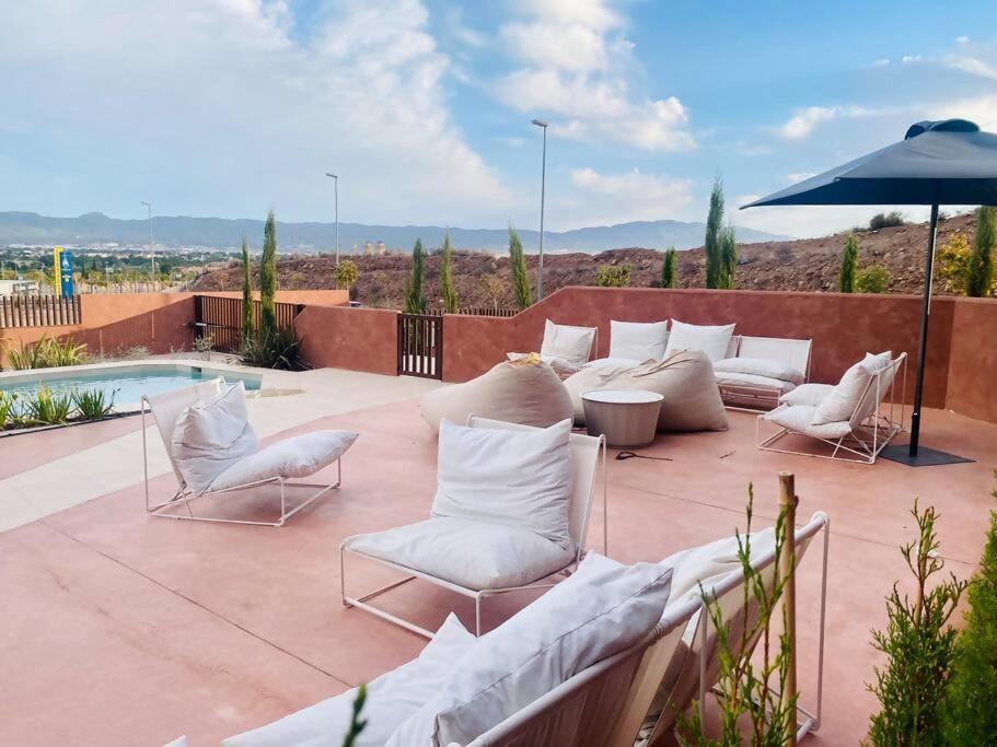 Апартаменты Piscina Chic Con Gran Terraza Мурсия Экстерьер фото